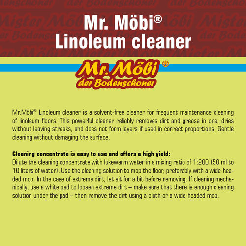 Mr.Möbi® Linoleum Reiniger