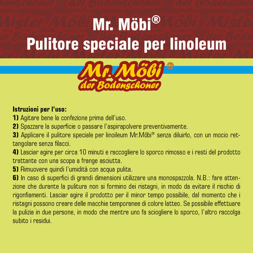 Mr.Möbi® Linoleum Grundreiniger