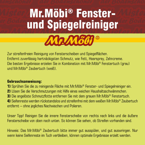 Mr.Möbi® Fenstertuch